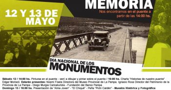 Finde cultural en un puente para la memoria